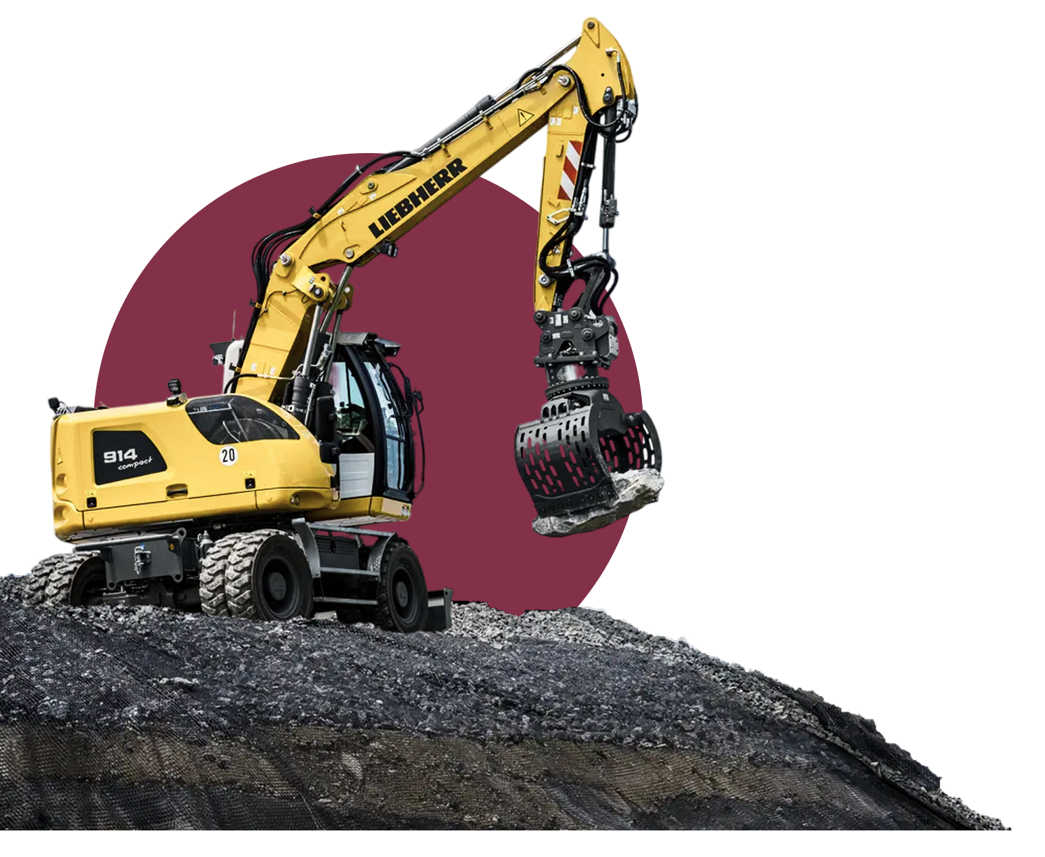 Excavadora Liebherr 914