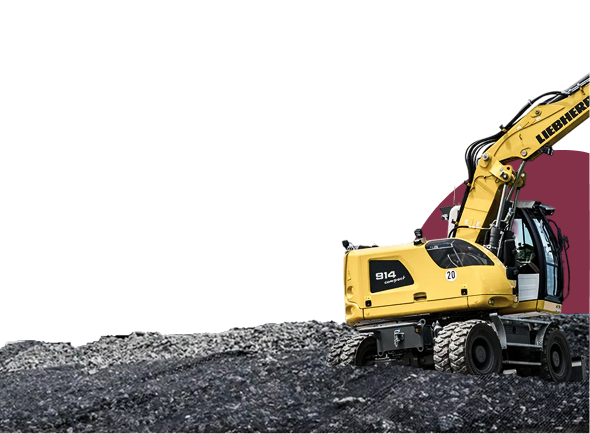Excavadora Liebherr 914